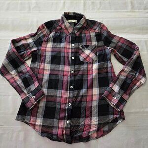 NWT  Size 11/12 Abercrombie Kids Long Sleeve Button Down Top